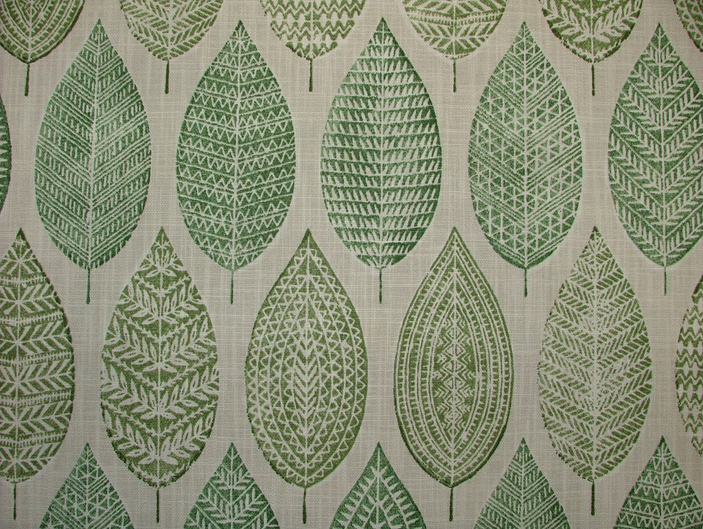 iLiv Woven Cotton Fabric 2.7 Metres Malabar Sage Cushion Curtain Upholstery1
