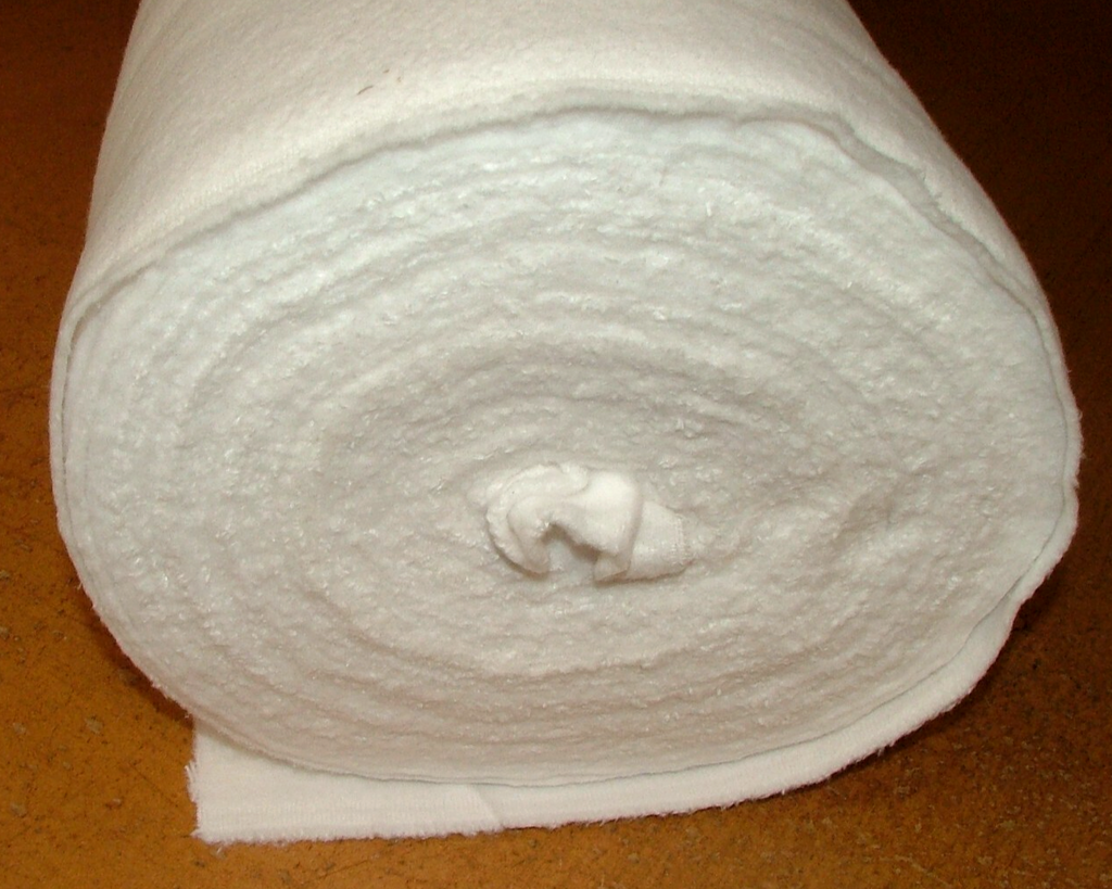 10 Metres Pre Shrunk Cotton Domett Bump Curtain / Roman Blind Interlining Fabric4