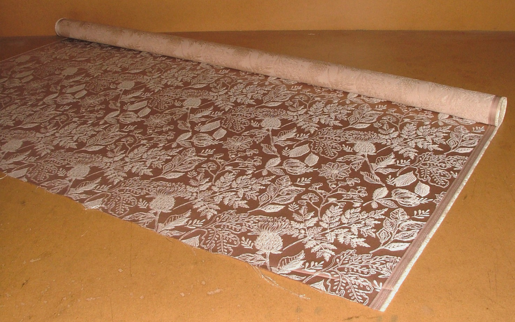 Fabric Remnants Jacquard  iLiv Dalby Wildrose Curtain Upholstery 1.8 Metres3