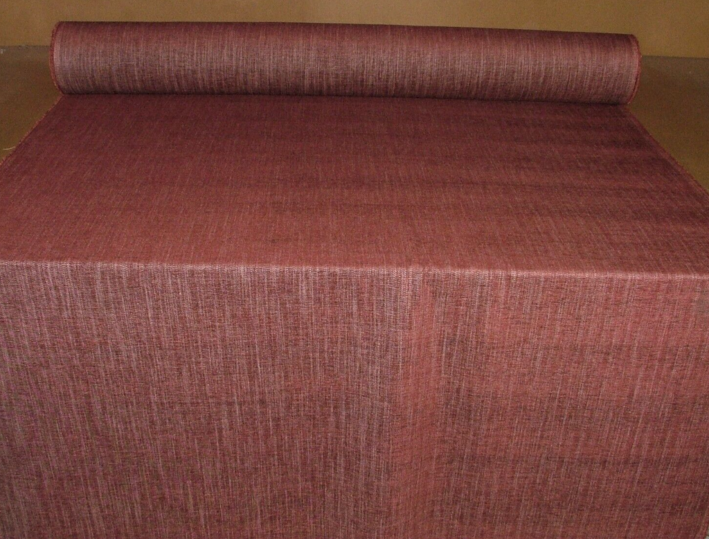 20 Metres Herringbone Copper Linen Blend Curtain Upholstery Fabric RRP £560.00