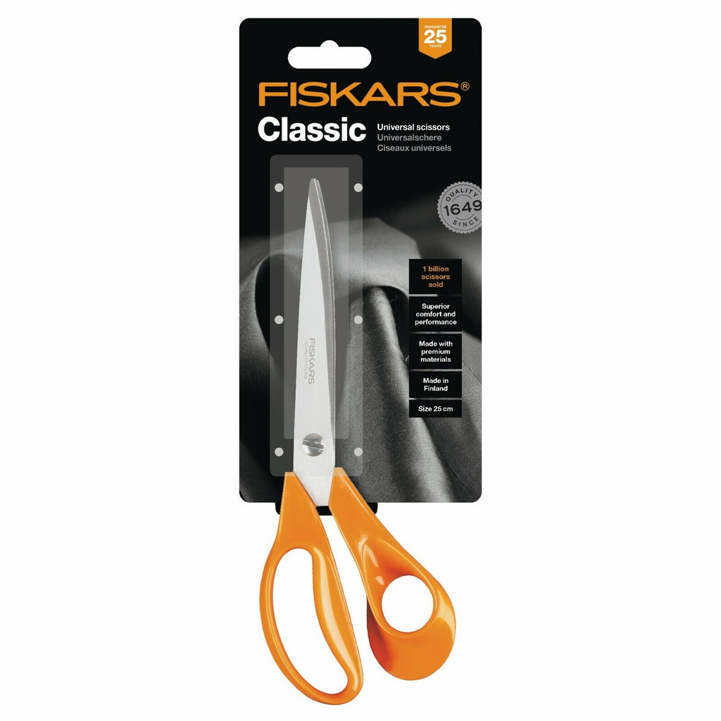 Brand New FISKARS Scissors Classic Premium Quality Fabric Shears General Purpose