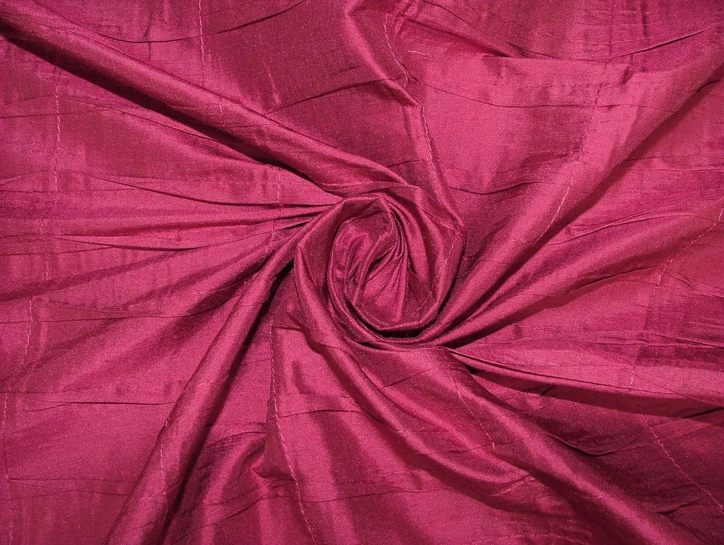 Romo Silk Curtain Fabric Azalea Pink Pleated Upholstery Cushion  - 19.5 Metres5