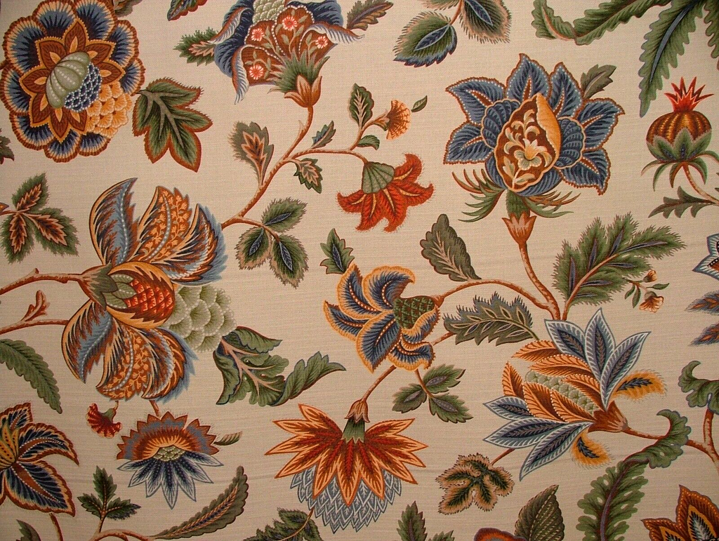 2.8 Metres iLiv Sarita Juniper Woven Cotton Fabric Cushion Curtain Upholstery