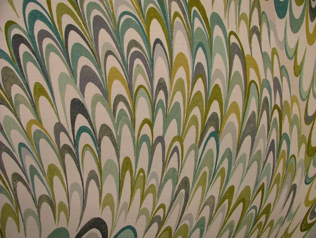 2.5 Metres Seraphina Moss 100% Cotton Curtain Upholstery Cushion Blind Fabric