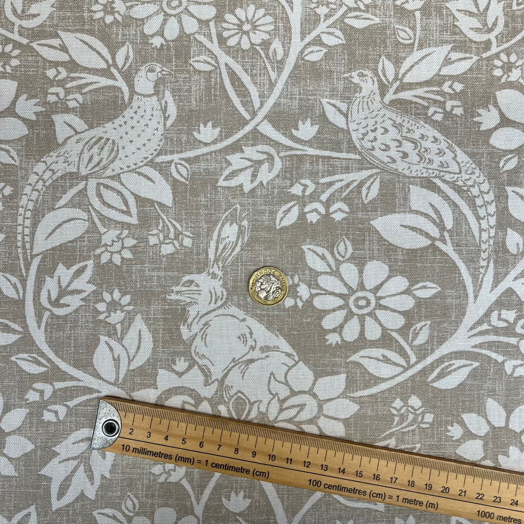 3.4 Metres iLiv Heathland Linen Woven Cotton Fabric Cushion Curtain Upholstery