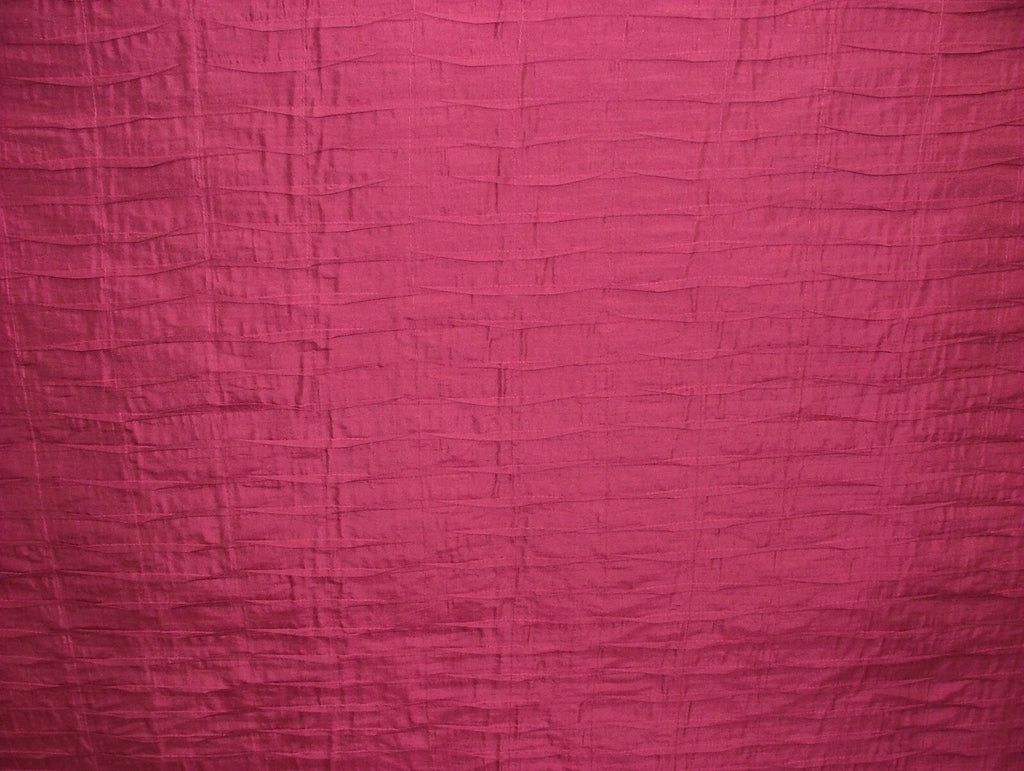 Romo Silk Curtain Fabric Azalea Pink Pleated Upholstery Cushion  - 19.5 Metres12