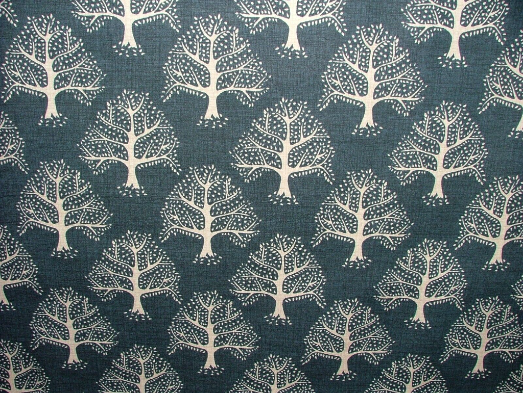 3.6 Metres iLiv Great Oak Tree Midnight Curtain Upholstery Cushion Blind Fabric