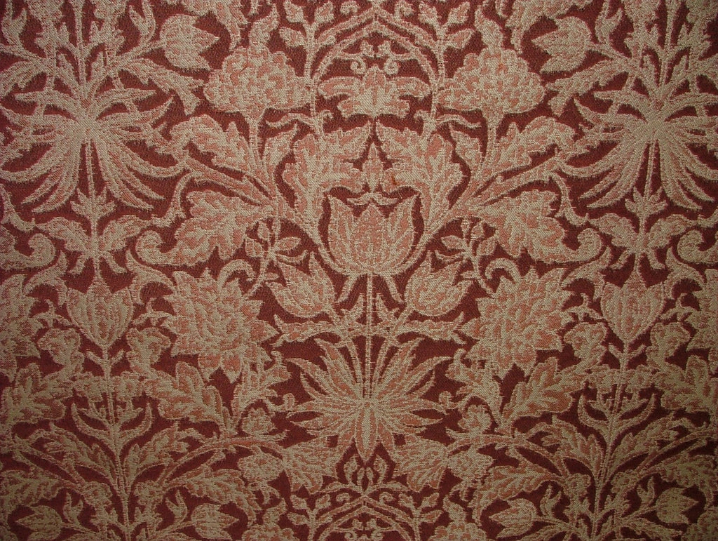 Riverhill Claret Woven Jacquard Fabric Curtain Upholstery Cushion 35 Metres1