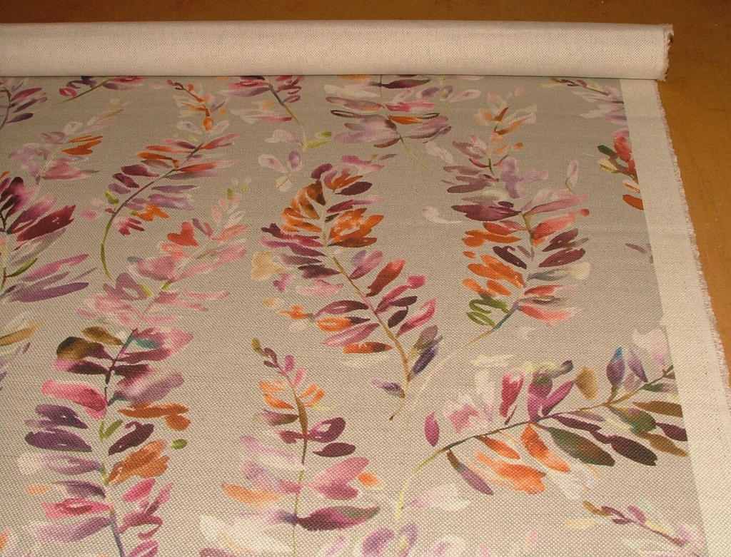 138cms Voyage Saskia Grenadine Linen Blend Cotton Curtain Upholstery Fabric6