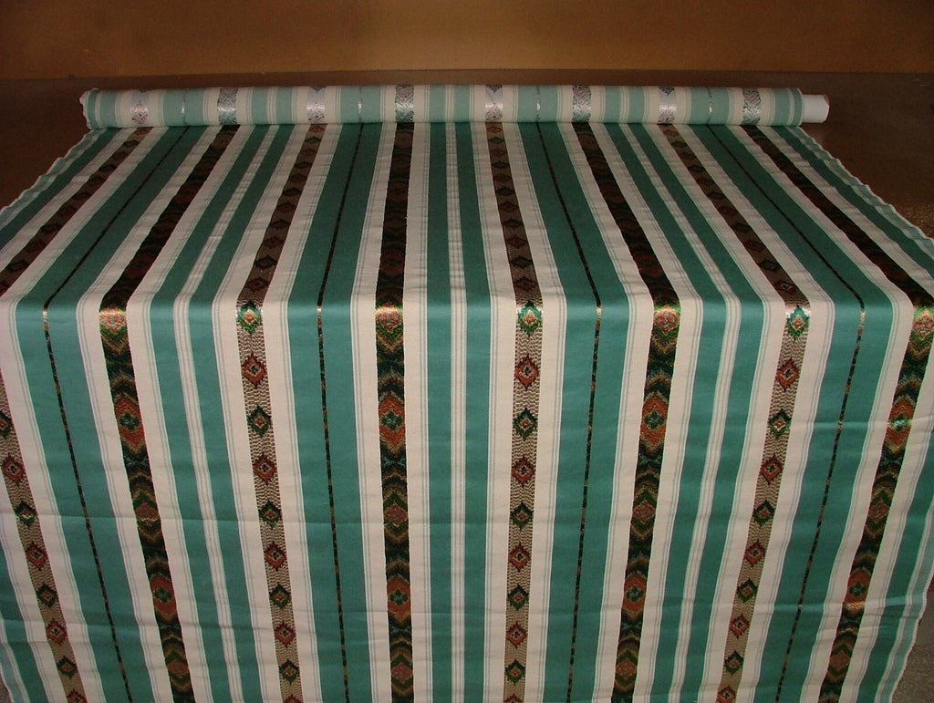 1 Metre iLiv Siris Aquarelle Woven Jacquard Curtain Upholstery Ikat Fabric4