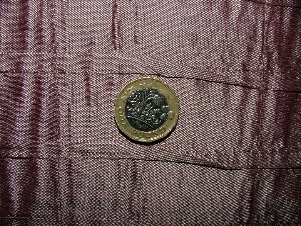 Romo Silk Curtain Fabric Ellie Lotus Cushion Soft Furnishing Use - 24 Metre Roll7