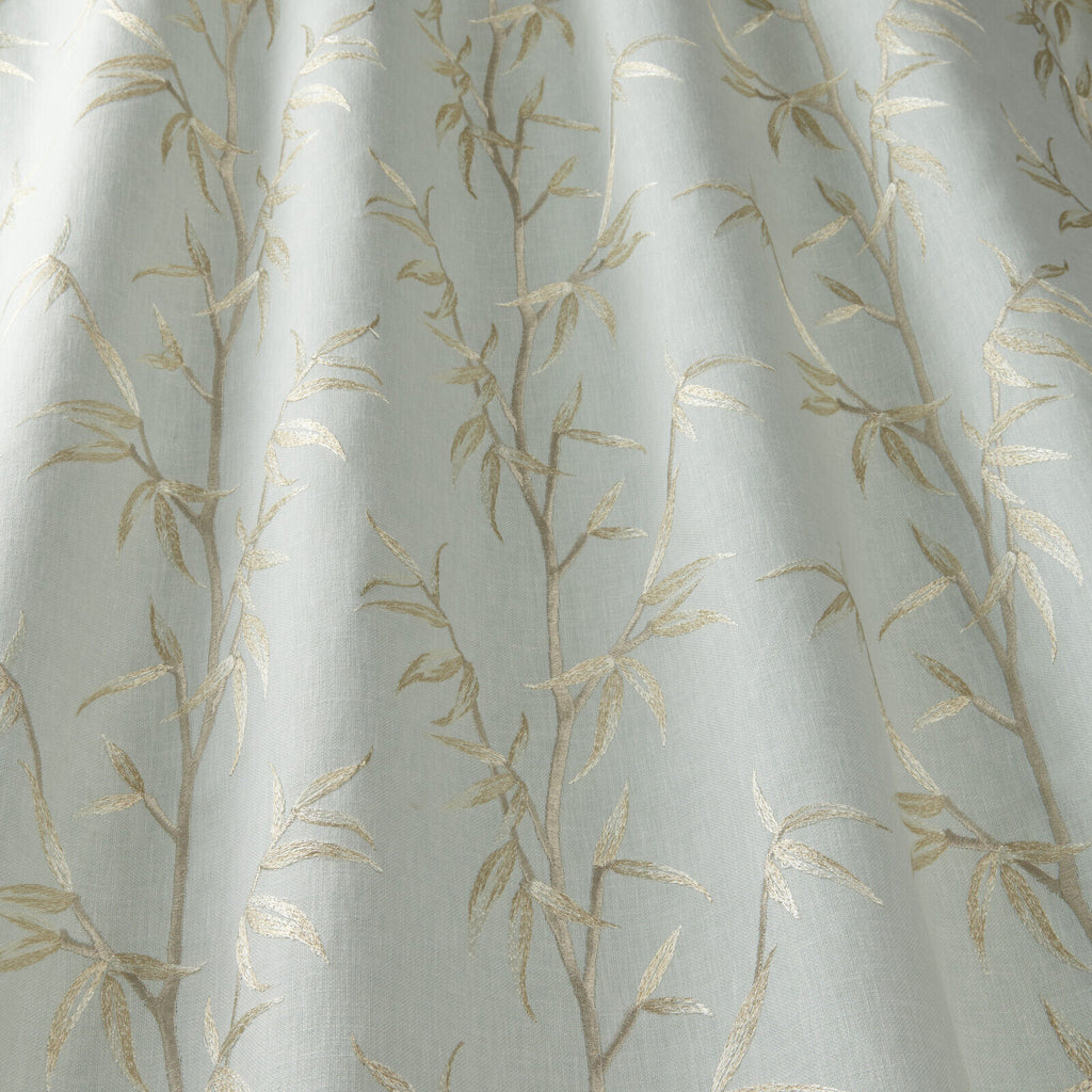 2.9 Metres iLiv Sumi Duckegg Embroidered Fabric Curtain Upholstery Cushion