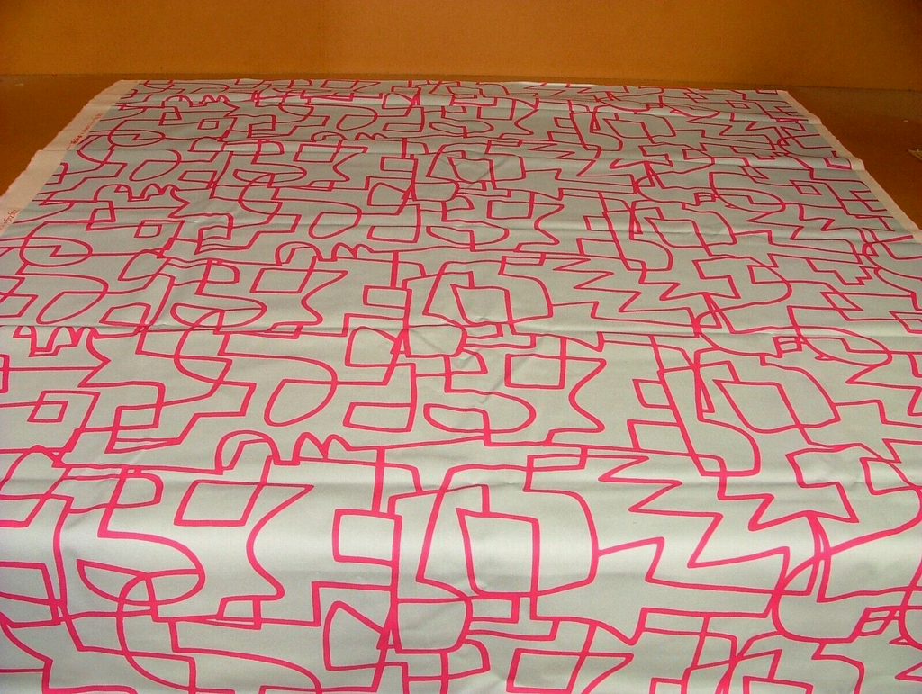 1.6m Jon Burgerman Zag Zig Cherryaid  By Romo Cotton Fabric Upholstery Cushion