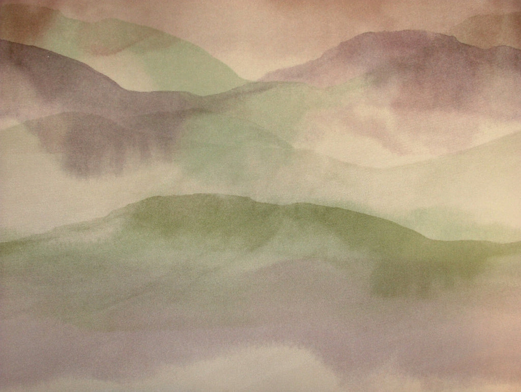 1.1 Metres iLiv Landscape Eucalyptus Velvet Fabric Cushion Curtain Upholstery3