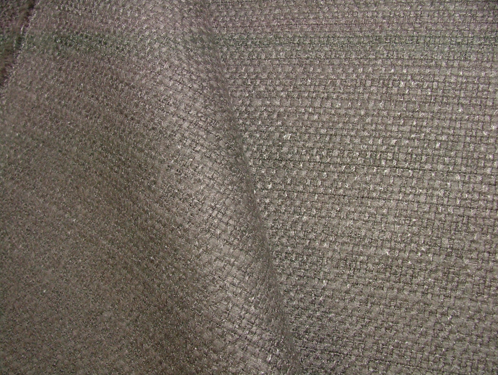 iLiv Jacquard Curtain Fabric Parker Pewter Grey 1.9 Metres Cushion Upholstery6