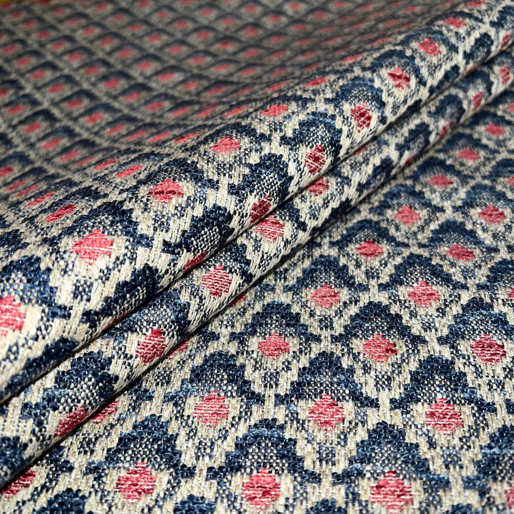 3.5 Metres iLiv Alps Indigo Heavy Woven Fabric Curtain Upholstery Cushion Craft0