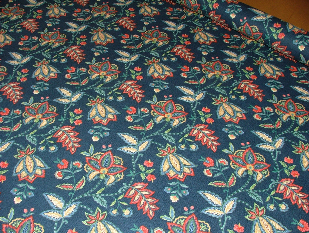 100% Cotton Curtain Fabric iLiv 4.4 Metres Maharishi Midnight Upholstery Cushion7