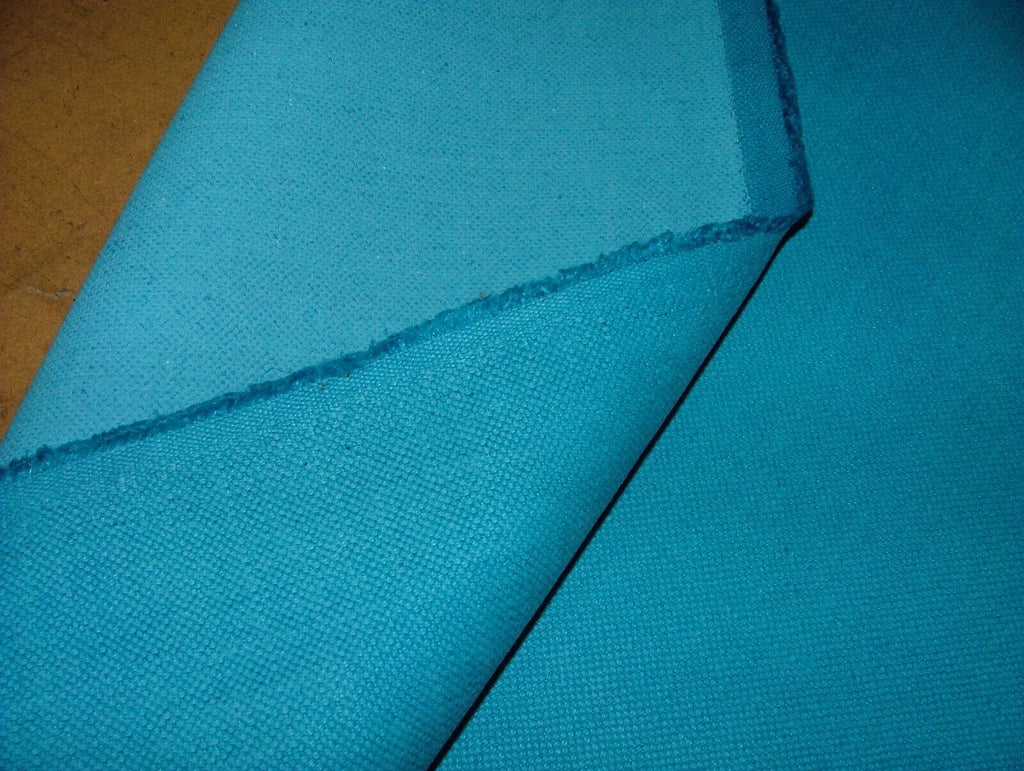 Romo Linara Electric Blue Linen Union Fabric Upholstery Cushion Curtain