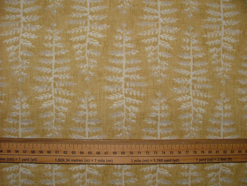 4.8 Metres iLiv Fernia Mustard Woven Cotton Fabric Cushion Curtain Upholstery