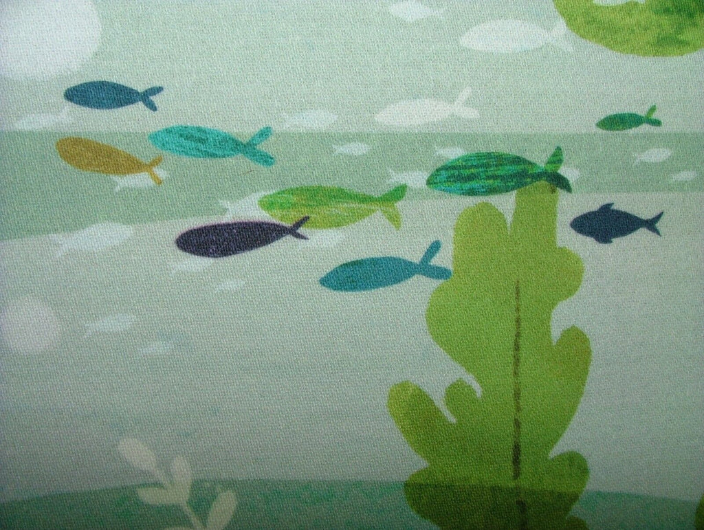 1.15 Metres Turtle Reef Romo Cotton Fabric Upholstery Cushion Curtain Villa Nova