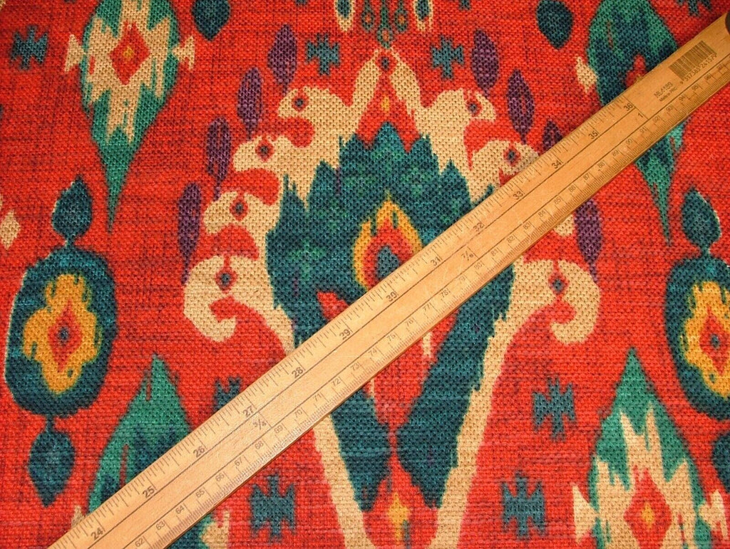 2.6 Metres iLiv Boho Rouge Linen Blend Cotton Curtain Upholstery Fabric