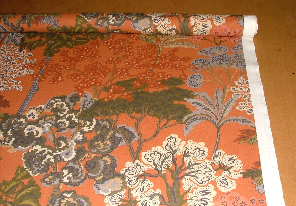 2 Metres iLiv Avar Koi Woven Cotton Fabric Cushion Curtain Upholstery