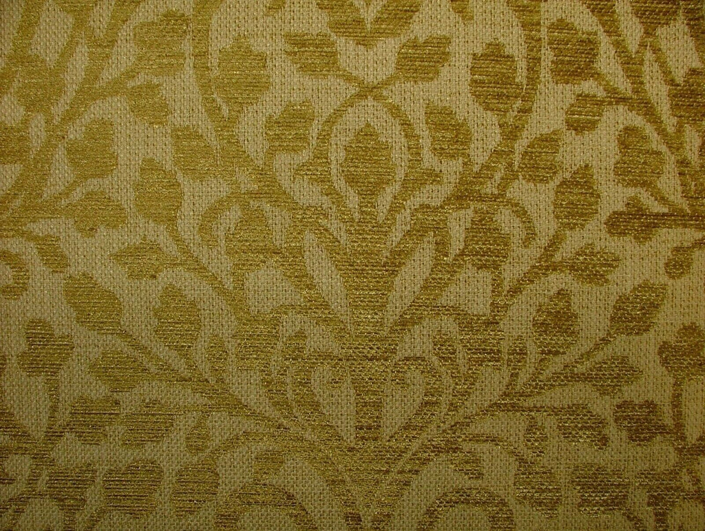 Gold Arts And Crafts Chenille Fabric Curtain Upholstery Cushion Roman Blind Use