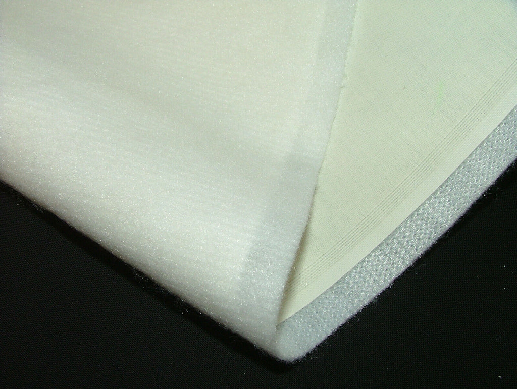 10 Metre Roll Of Bonded Interlining With 100% Ivory Sateen Curtain Lining