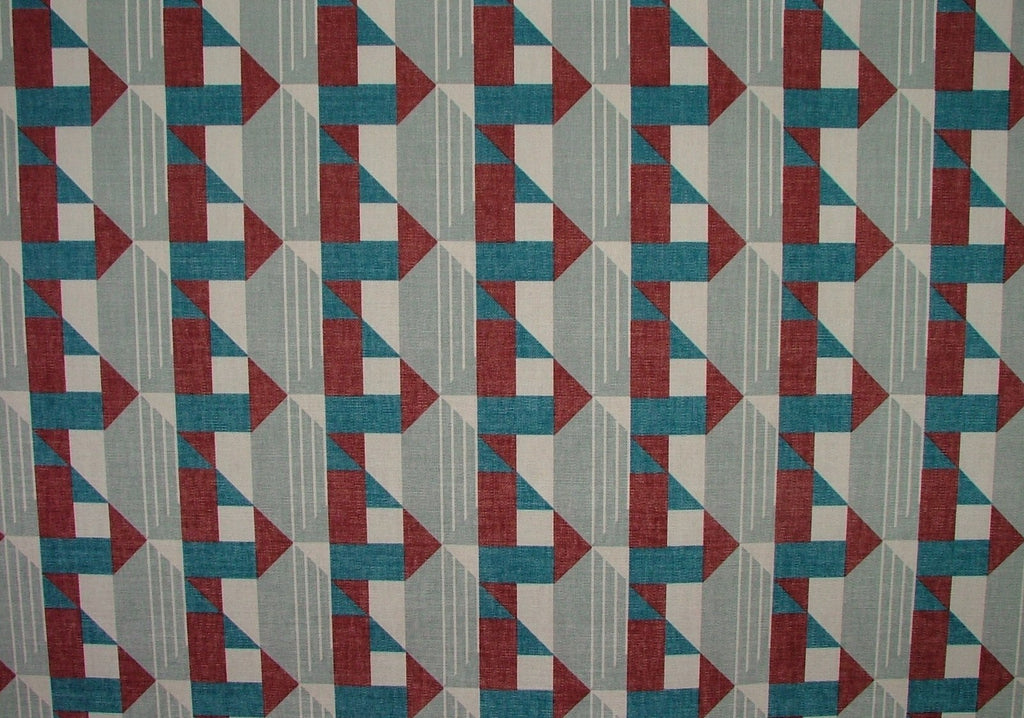 12m London Underground Piccadilly Claret Teal Fabric Curtain Upholstery Cushion0
