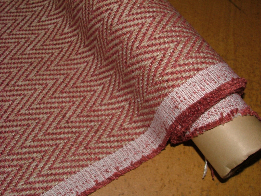 1.6 Metres iLiv Summit Ruby Heavy Woven Fabric Cushion Curtain Upholstery1