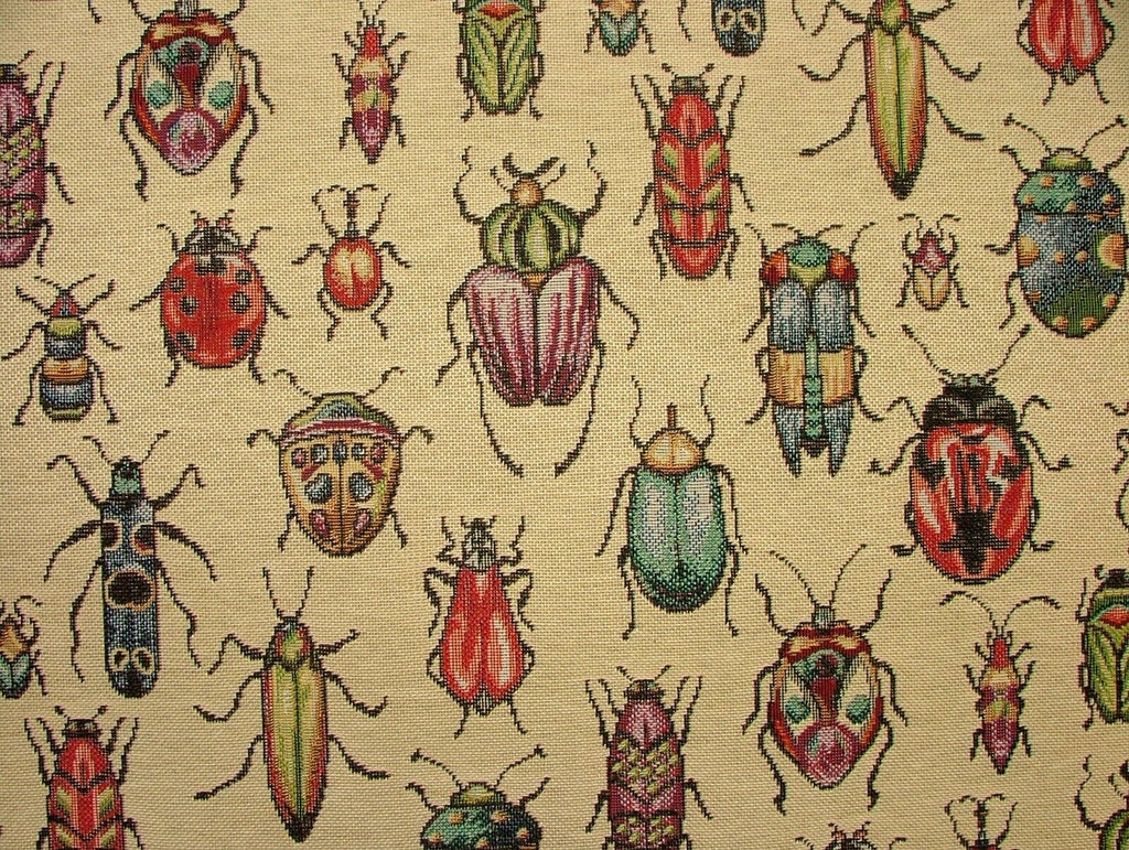 "Animal Tapestry" Designer Fabric Ideal For Upholstery Curtains Cushions Throws