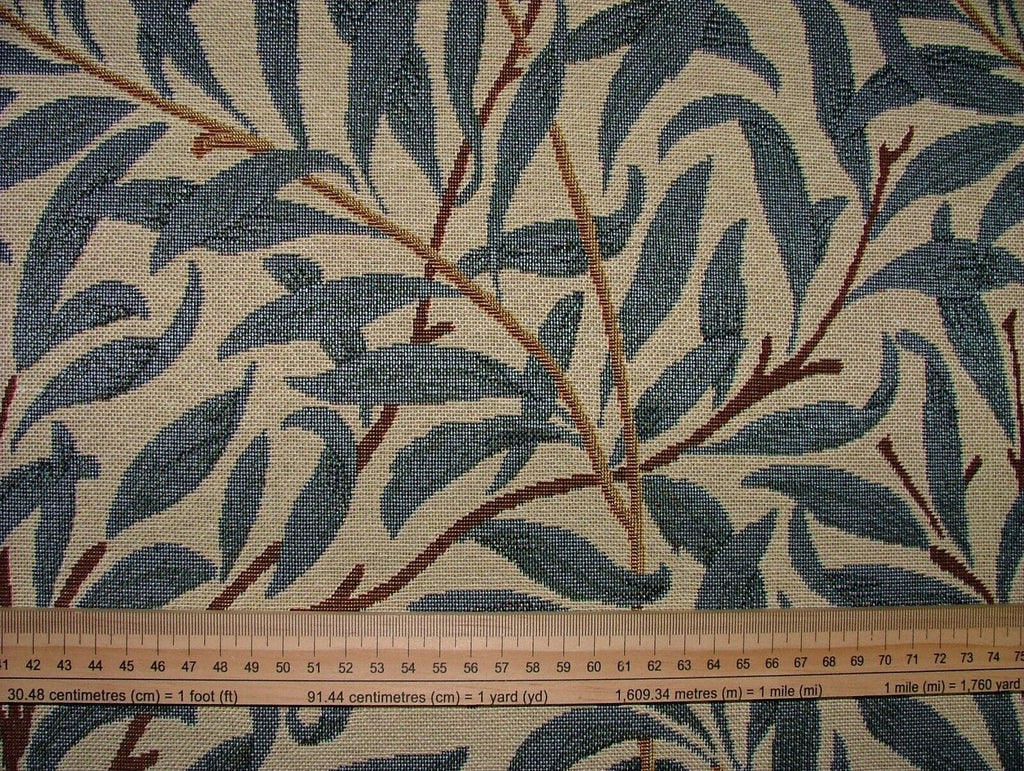 William Morris Willow Bough Blue Tapestry Curtain Upholstery Cushion Fabric