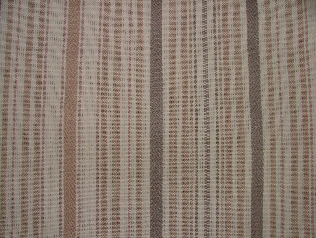 iLiv Woven Stripe Fabric 1.5 Metres Somerville Rose Curtain Upholstery Cushion4