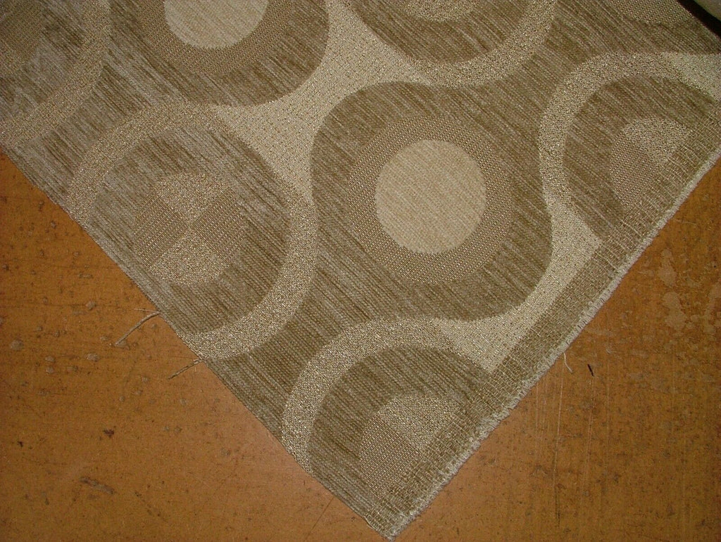 21 Metres Geometric Plush Chenille Fabric Curtain Upholstery Cushion RRP £945.00