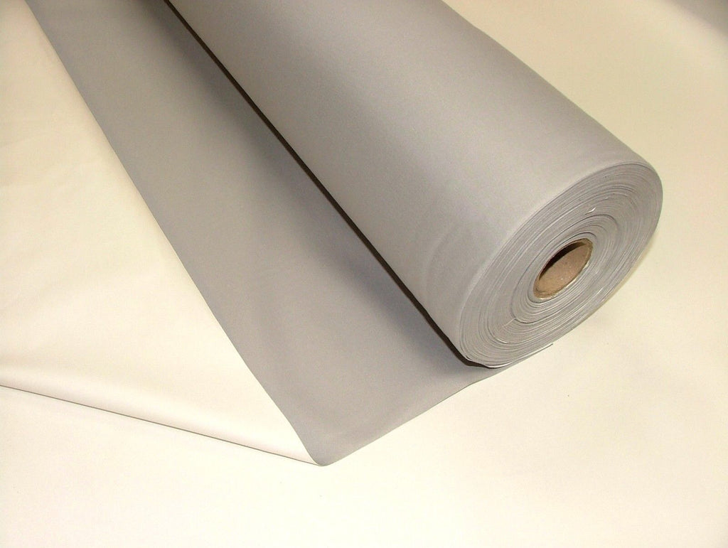 GREY 3 Pass Black Out Blackout Material Thermal Curtain Lining Fabric 137cm