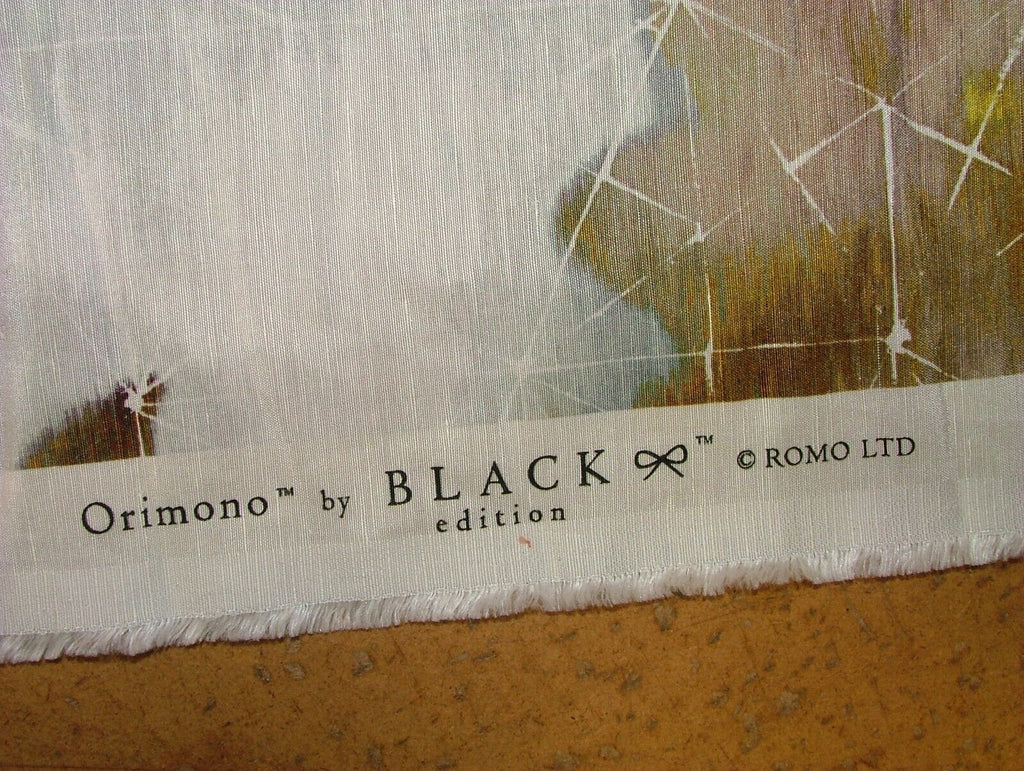 Romo Orimono Lotus Linen Silk Curtain Designer Fabric RRP £127.88