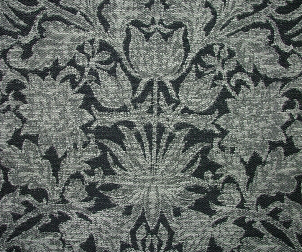 35 Metres Riverhill Indigo Blue Woven Jacquard Fabric Curtain Upholstery Cushion