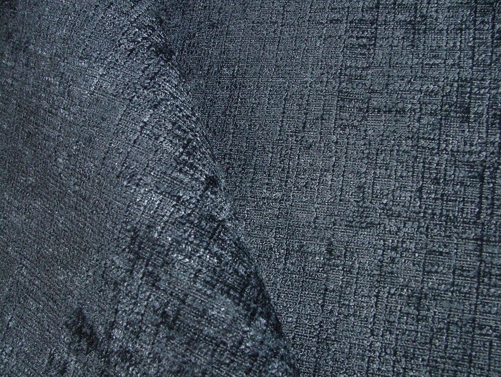 iLiv Chenille Curtain Fabric 2 Metres Ashbury Blueprint Upholstery Cushion5