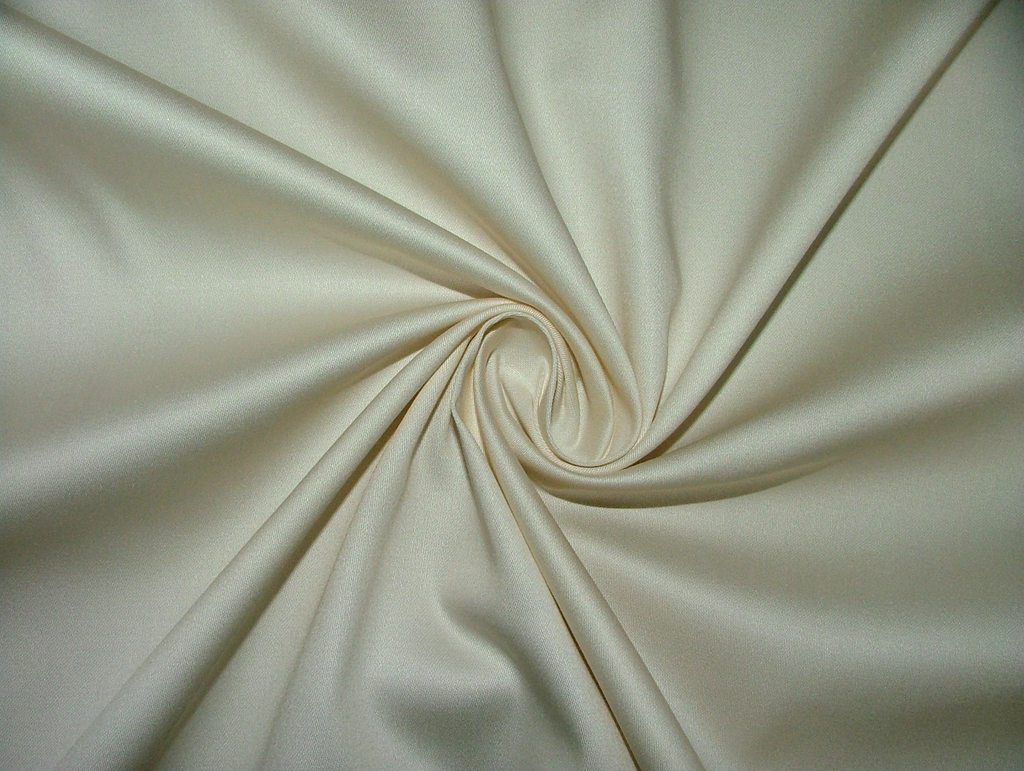 Romo Cotton Curtain Fabric Paloma Porcelain Luxurious Handle - 17 Metres0