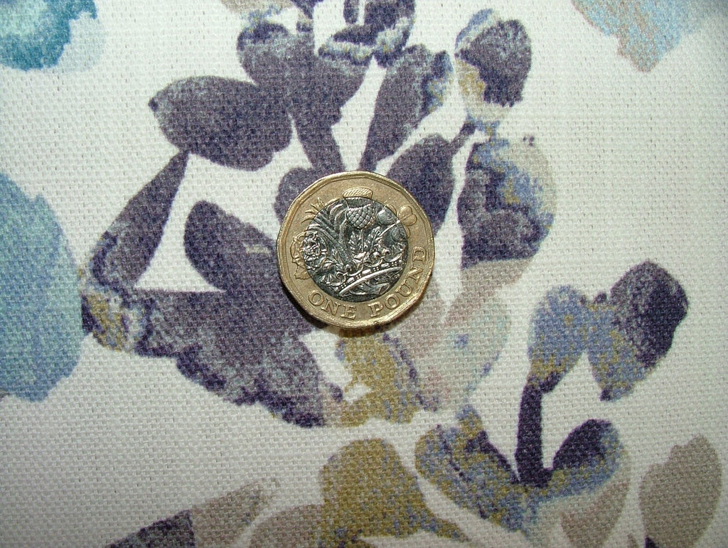 11.5 Metre Romo Hana Indigo Floral Fabric Upholstery Cushion Curtain RRP £500.255
