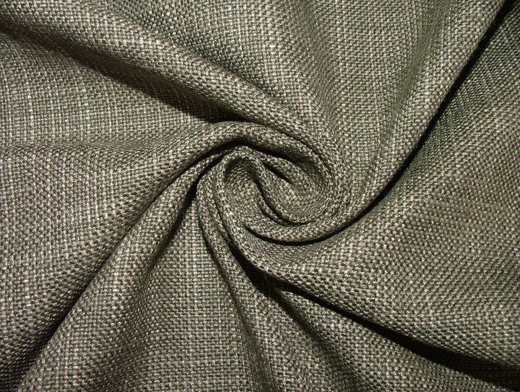 Romo Curtain Upholstery Fabric BARK BROEN Linen Cotton  Furnishing  - 19 Metres4
