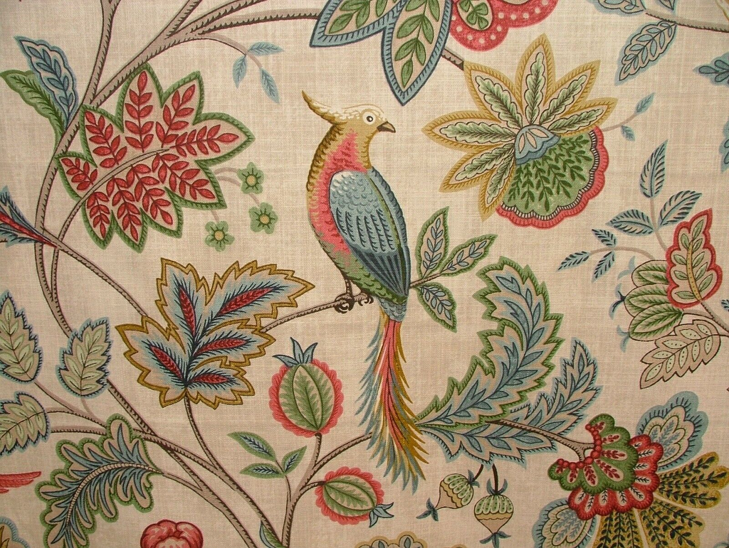 iLiv Woven Cotton Fabric 1.2 Metre Chanterelle Chintz Cushion Curtain Upholstery0