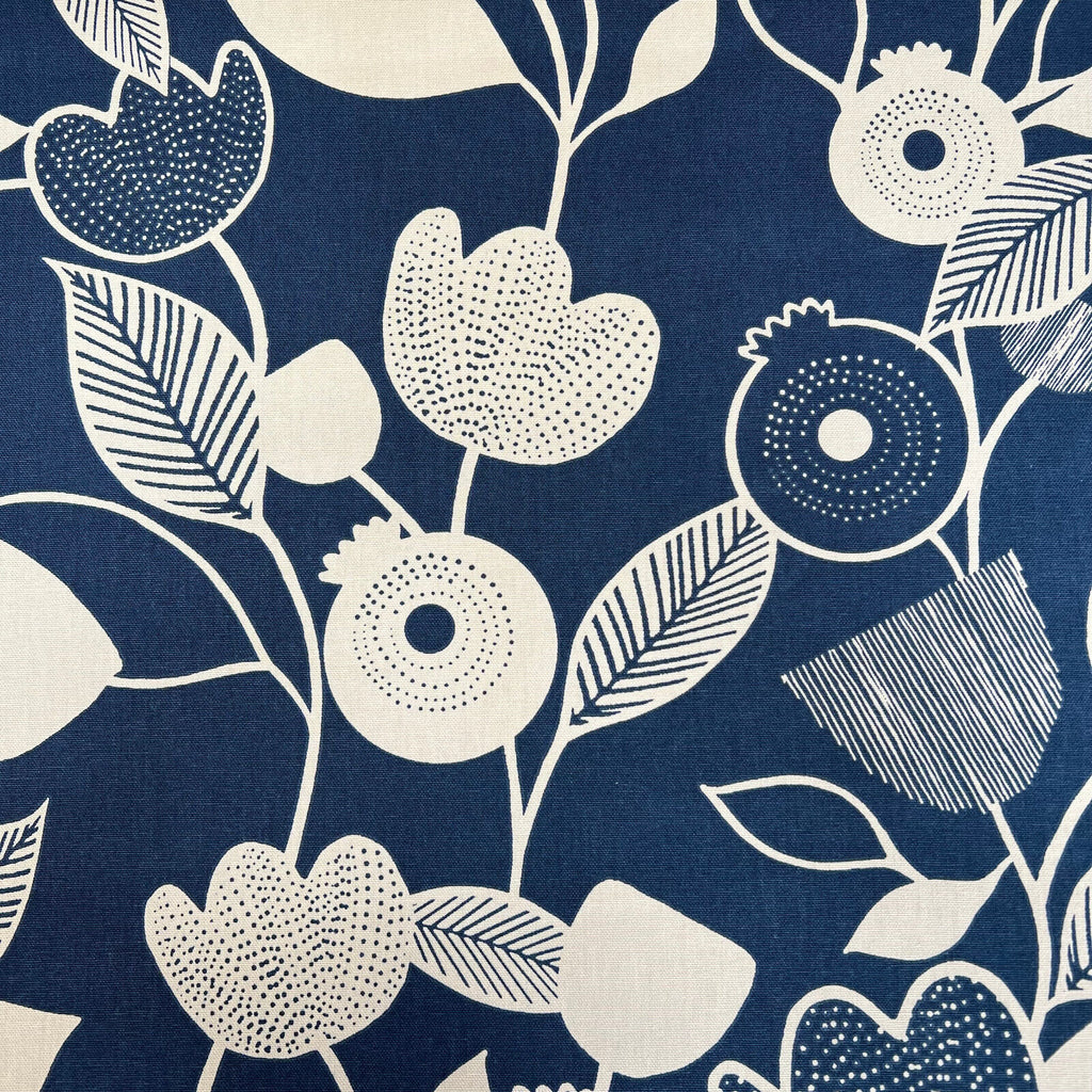 3 Metres iLiv Nordic Indigo 100% Cotton Curtain Cushion Blind Craft Fabric