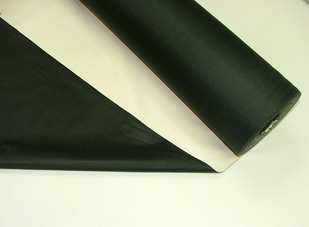 BLACK 3 Pass Black Out Blackout Material Thermal Curtain Lining Fabric FREE P&P