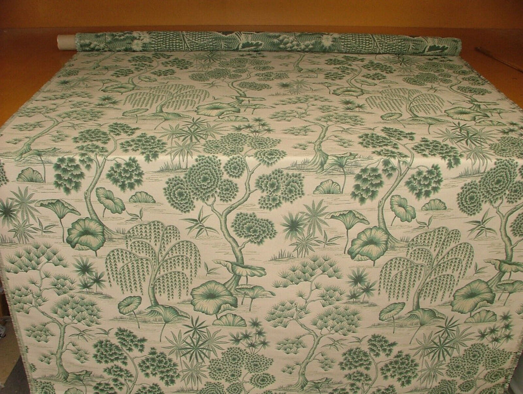 3 Metres iLiv Porcelaine Evergreen Jacquard Fabric Cushion Curtain Upholstery