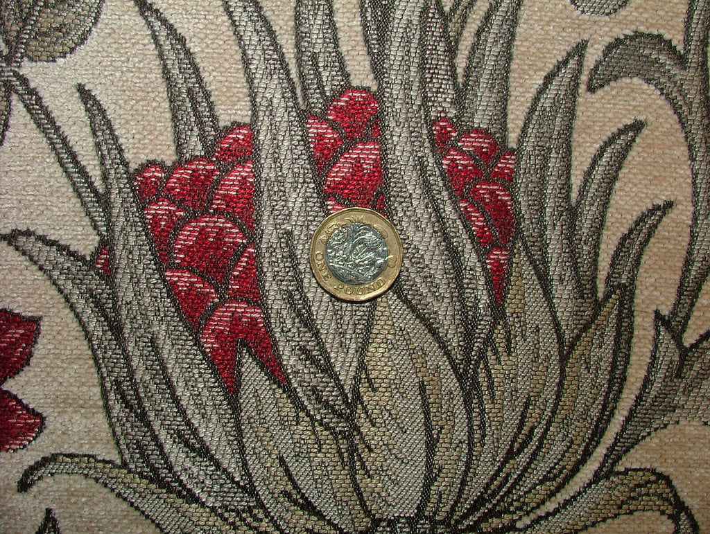 1.5m iLiv Chalfont Ruby Thick Chenille Fabric Curtain Cushion Upholstery Blind