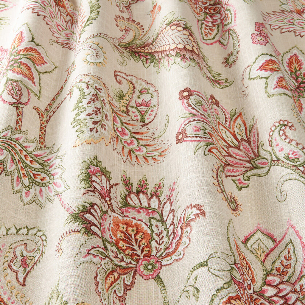 2.1 Metres iLiv Pembury Henna 100% Cotton Fabric Curtain Upholstery Cushion