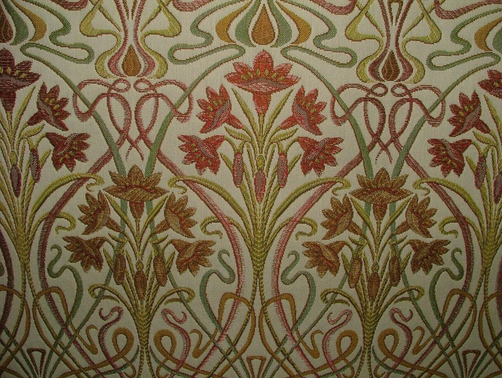 10 Metres Art Nouveau Autumn Thick Designer Jacquard Curtain Upholstery Fabric