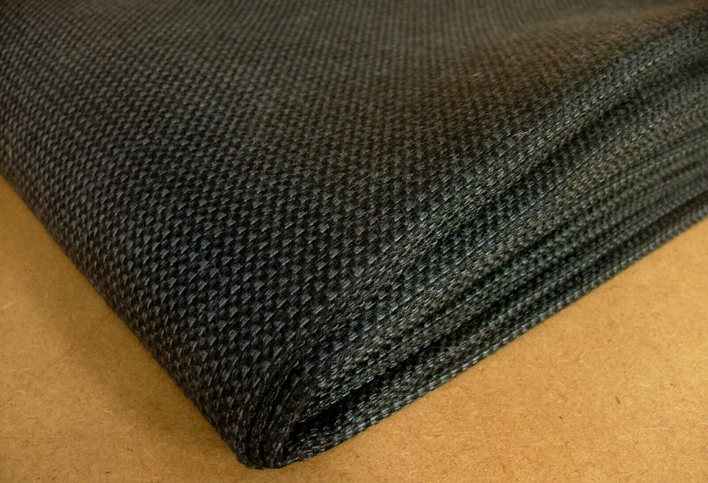 2 Metre Mesh Jet Black Outdoor by Romo Fabric Upholstery Cushions RRP £127.00