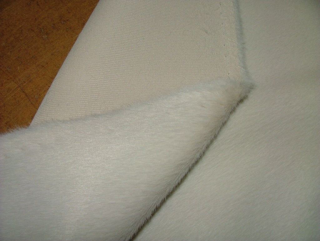 5.5 Metres Romo Zinc Benjamin Cream Faux Fur  Fabric Upholstery RRP £660.00